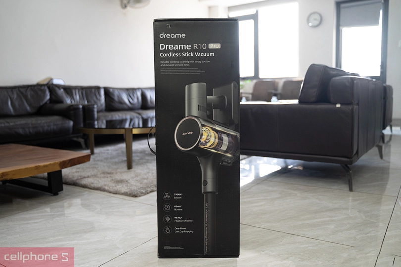 Thiết kế không dây tiện lợi, dễ dàng vệ sinh và bảo trì