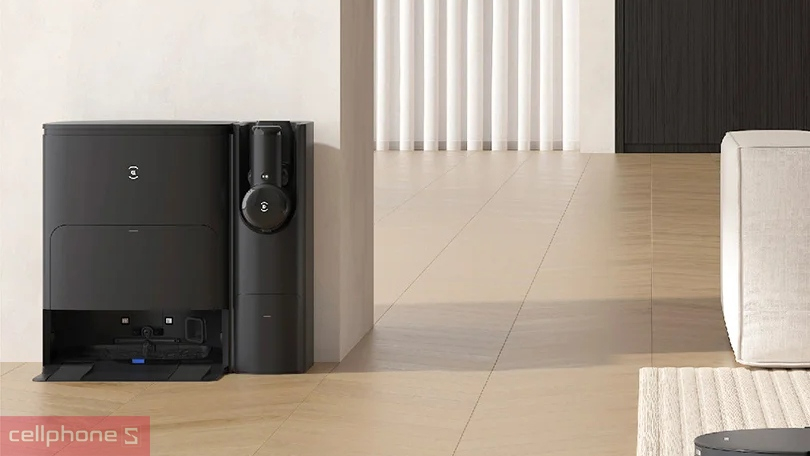Combo robot hút bụi và máy hút bụi cầm tay Ecovacs Deebot T30S - Thiết kế thông minh