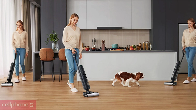 Máy hút bụi cầm tay Dreame H13 Pro - Lực hút 18.000Pa, loại bỏ vết bẩn nhanh chóng