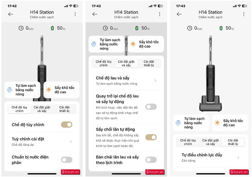 Kết nối với App DreameHome, nâng cao trải nghiệm dọn dẹp