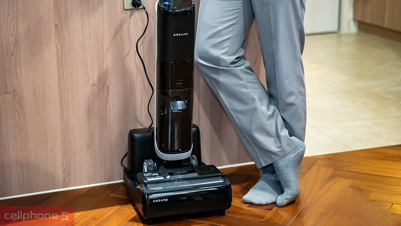 Máy hút bụi cầm tay Dreame H14 Station – Hút sạch mọi ngóc ngách, lau sàn sáng bóng