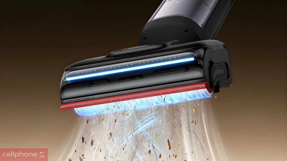 Lực hút máy hút bụi cầm tay Dreame H16 Pro Steam