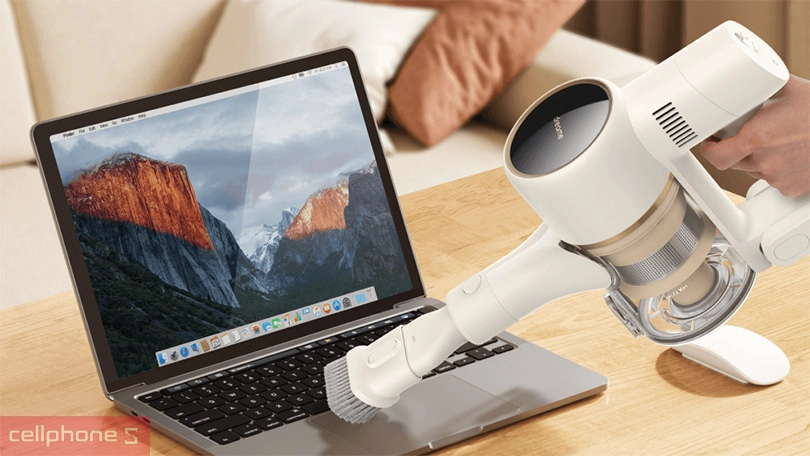 Máy hút bụi cầm tay Dreame R10 - Thiết kế gọn nhẹ, hút bụi sạch sẽ