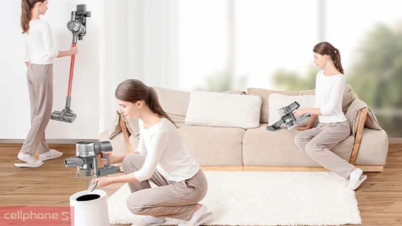 Thiết kế máy hút bụi cầm tay Dreame T20