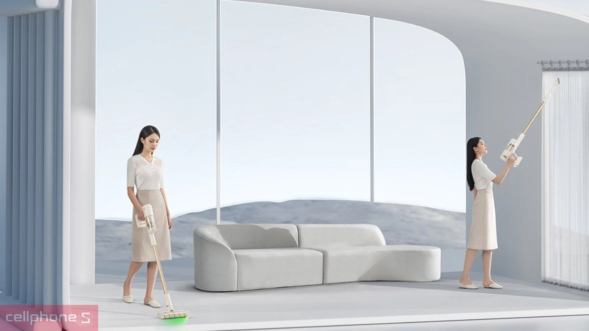 Thiết kế máy hút bụi cầm tay Dreame V11 Pro