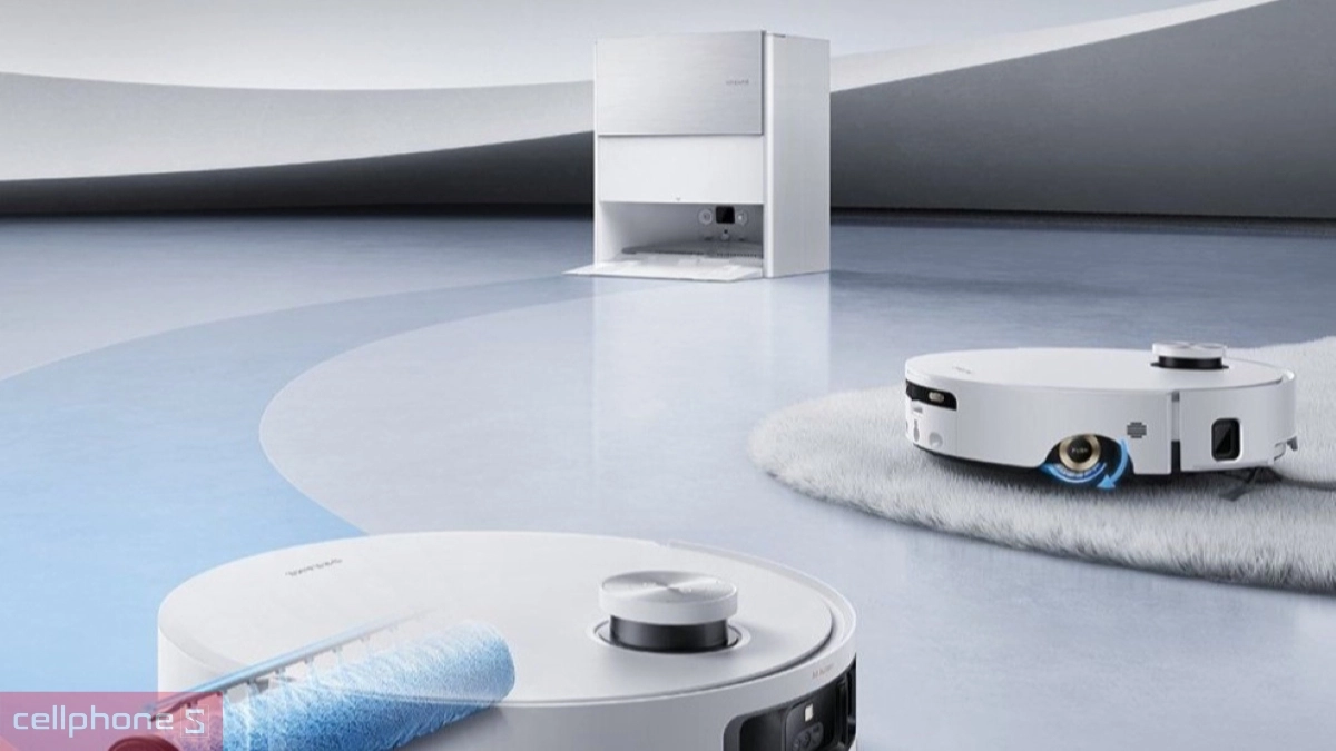 Thiết kế Robot hút bụi Dreame Aqua 10 Roller