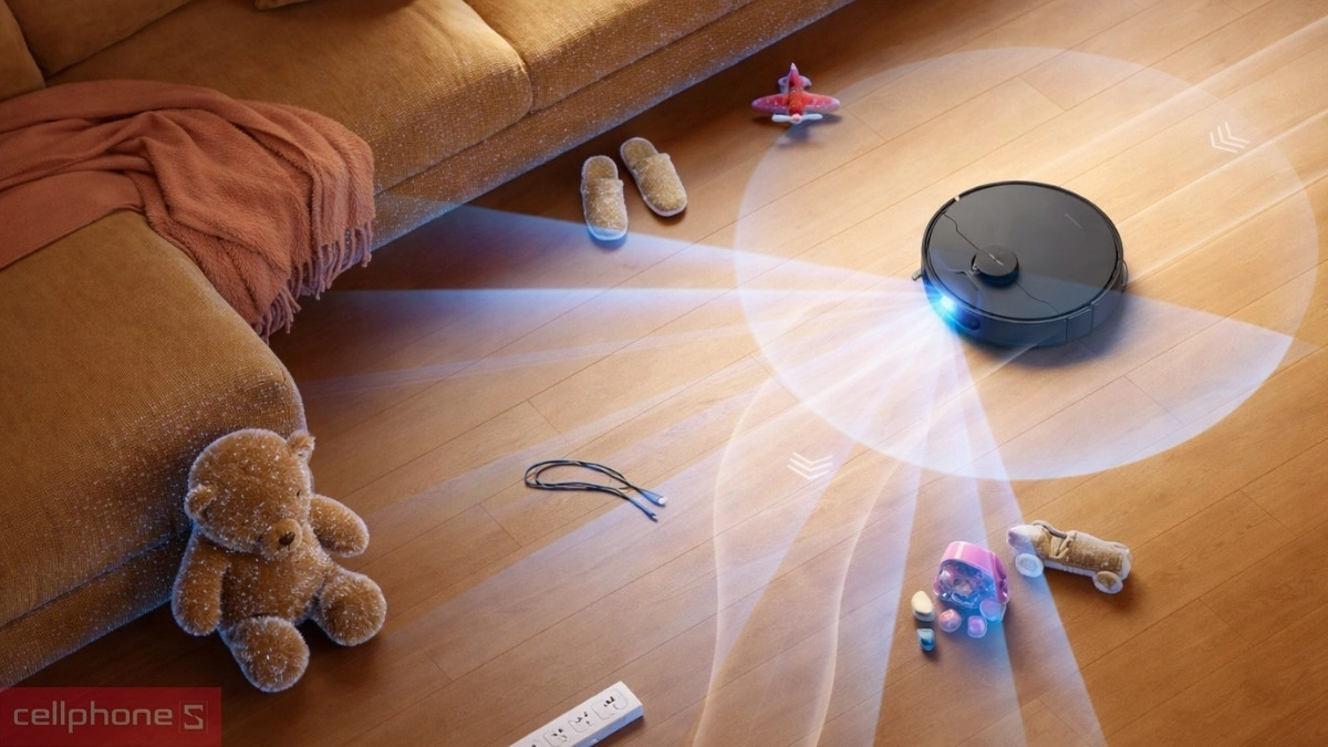 Né vật cản Robot hút bụi Dreame D30 Ultra