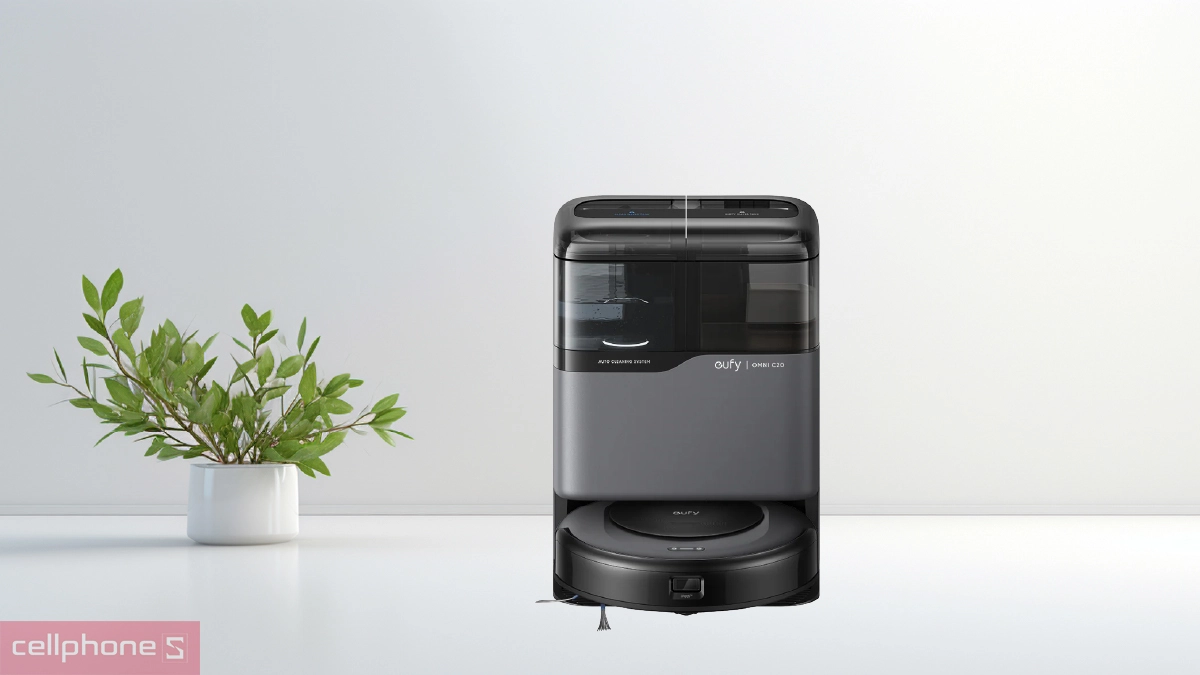 App đi kèm robot hút bụi Eufy Omni C20