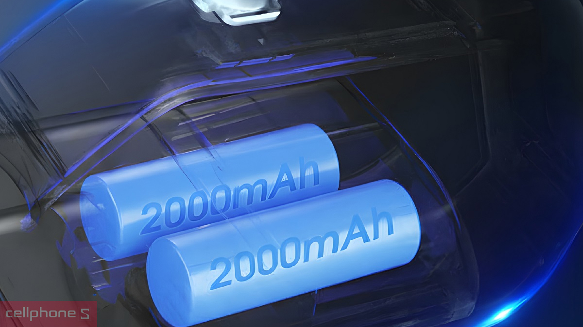 Pin và thời lượng sử dụng của máy hút bụi cầm tay Fujihome VC01