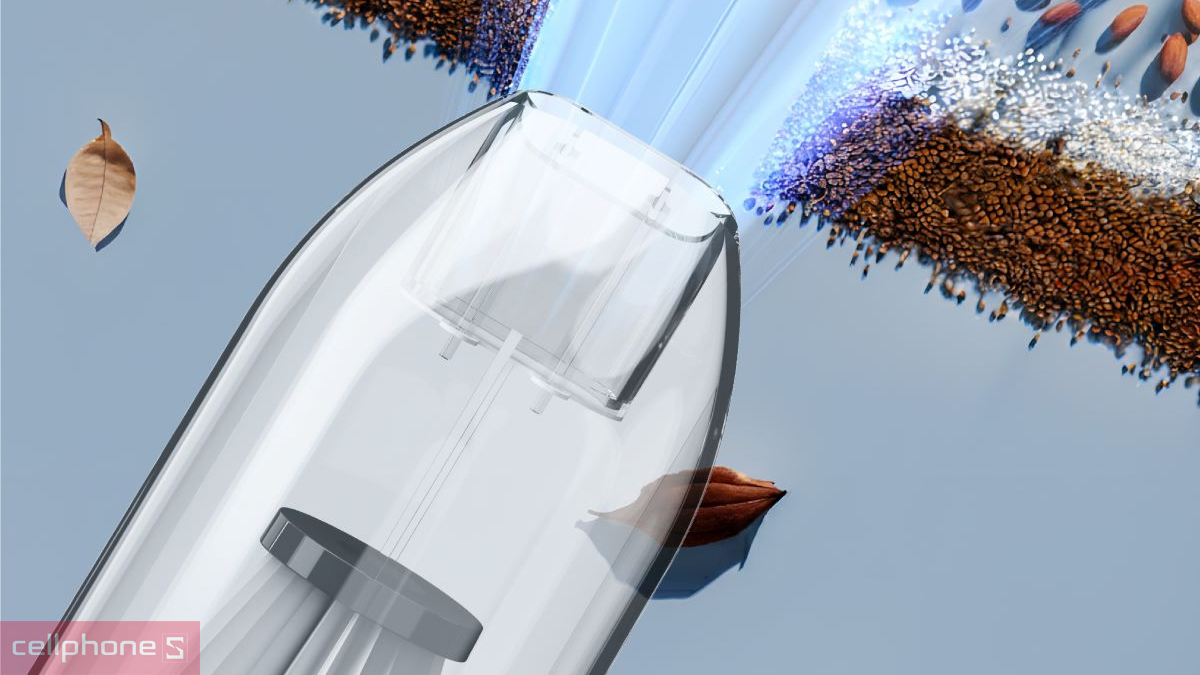 Bộ phụ kiện thông minh trang bị kèm của máy hút bụi cầm tay Fujihome VC01