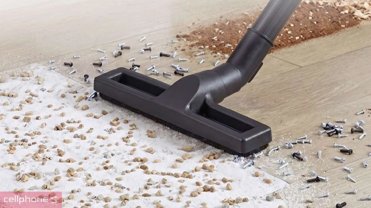 Bộ phụ kiện đi kèm của máy hút bụi công nghiệp Fujihome VC20N