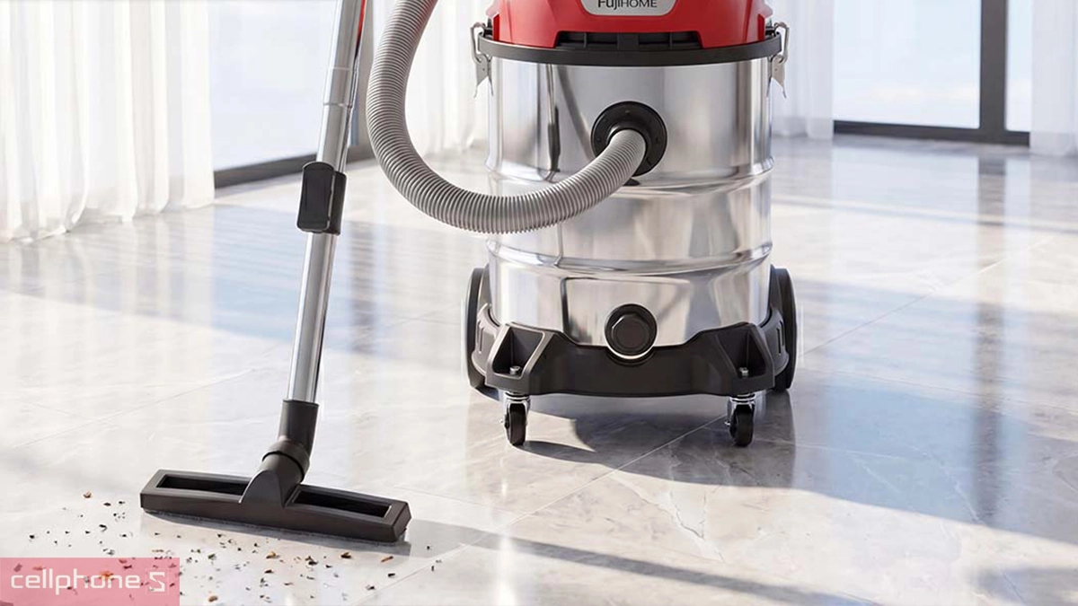 Khả năng hút khô và ướt của máy hút bụi công nghiệp Fujihome VC60N