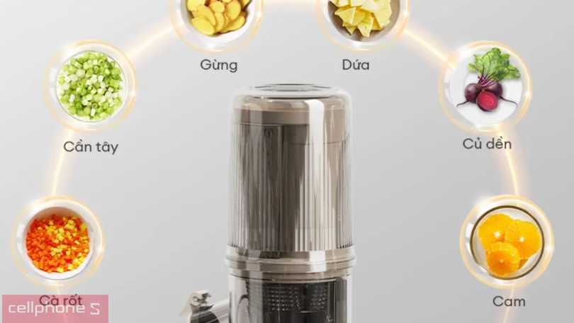 Hướng dẫn sử dụng máy ép chậm Gaabor FP1M-WH01A chi tiết