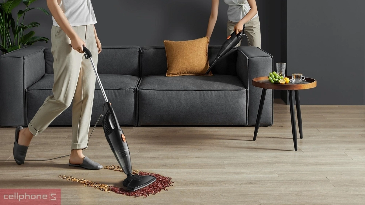 Hiệu suất làm sạch của máy hút bụi cầm tay Gaabor CW-18M01A