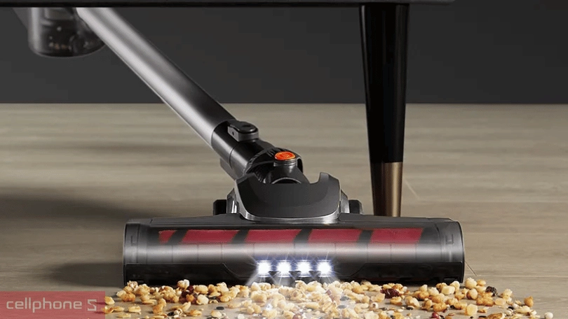 Hộc chứa bụi lớn và trọng lượng máy hút bụi nhẹ