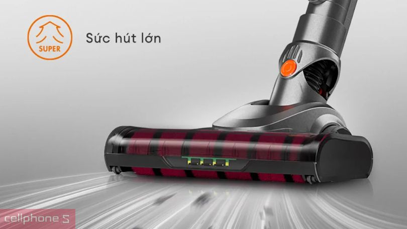 Máy hút bụi cầm tay không dây Gaabor GVCL-D10A Pro tiện ích, hiệu suất ấn tượng