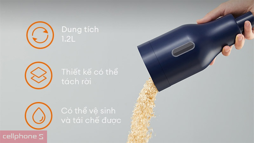 Hướng dẫn sử dụng máy hút bụi cầm tay Gaabor GVCW-M16Y02