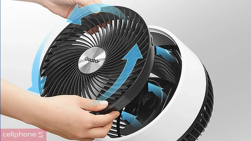 Quạt đứng Gaabor GFH-N240A - Kiểu dáng thông minh, công suất quạt mạnh mẽ