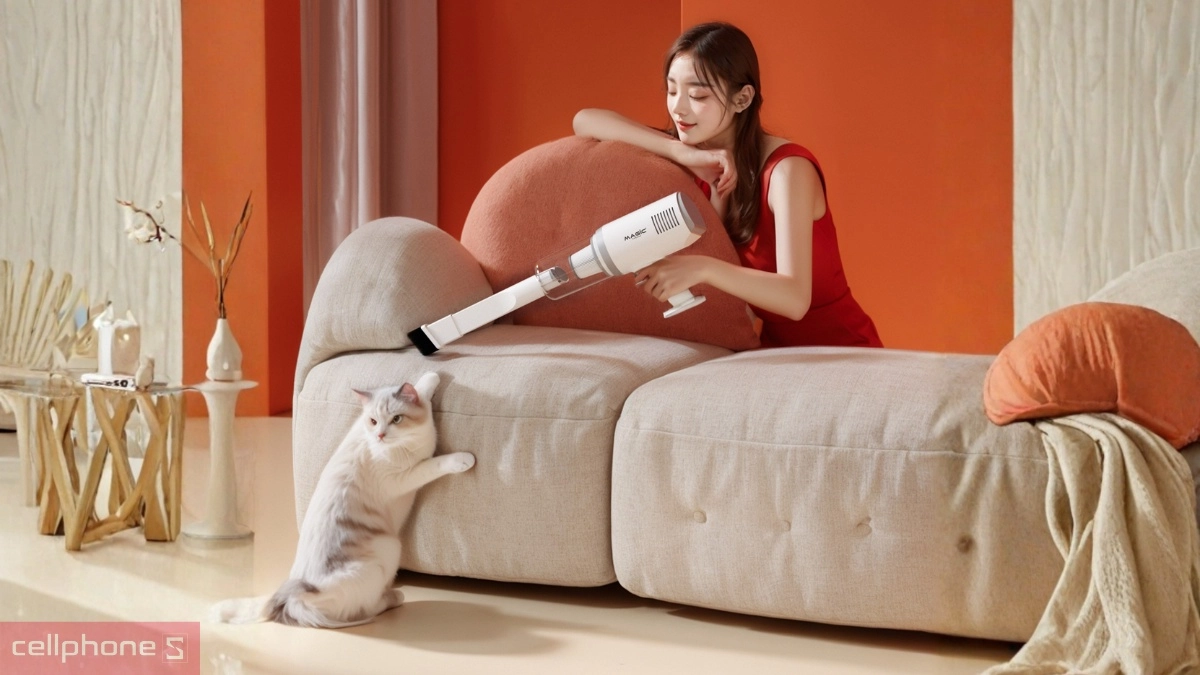 Thiết kế máy hút bụi cầm tay Magic A-061