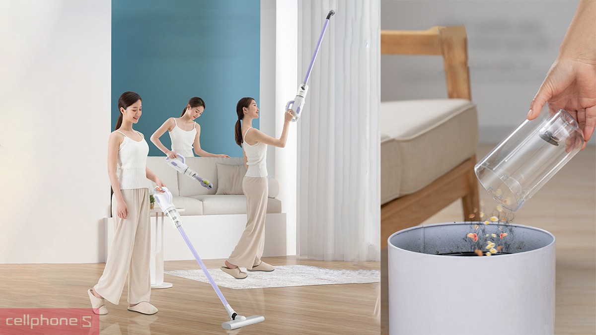 Thiết kế máy hút bụi không dây Magic ECO AC-400