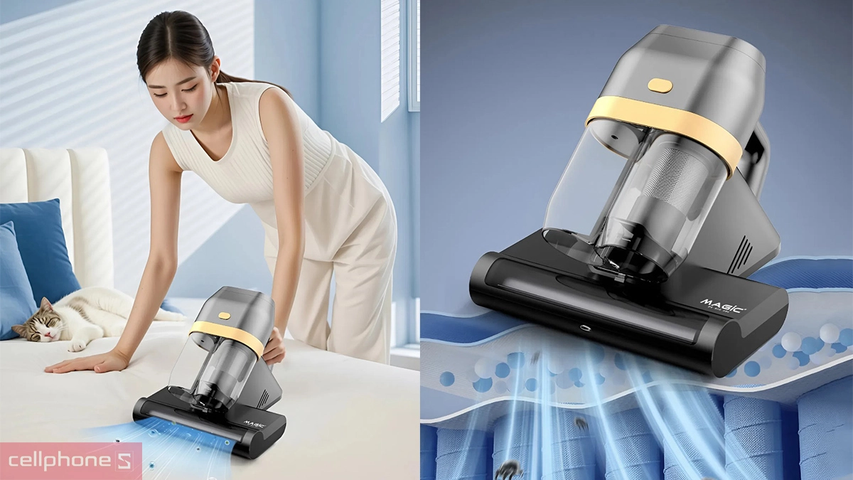 Công suất máy hút bụi nệm Magic A-081