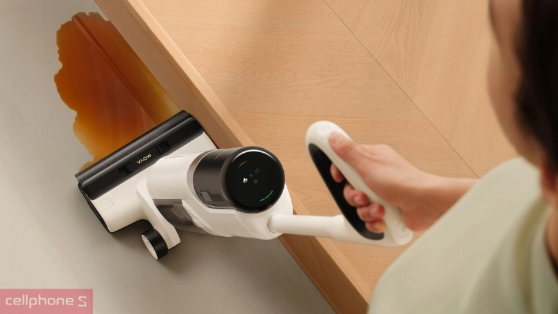 Hệ thống giặt giẻ của máy hút bụi cầm tay Mova K30 Mix