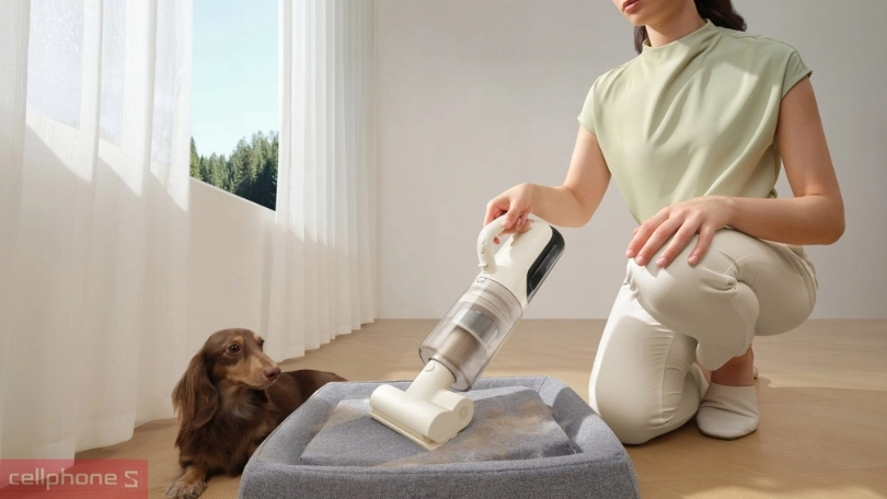 Cách sử dụng máy hút bụi Mova K30 Mix cầm tay cơ bản