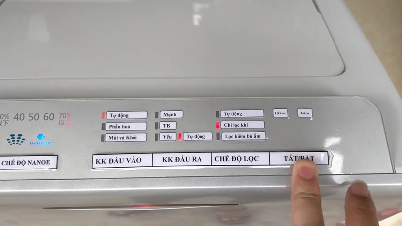 Hướng dẫn dùng máy lọc không khí Panasonic F-VXE60 đúng cách