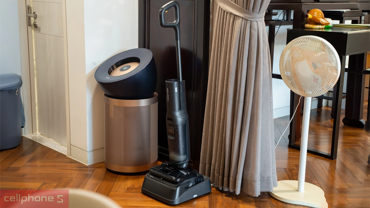 Chế độ tự sấy máy hút bụi cầm tay Roborock F25 Ace Pro