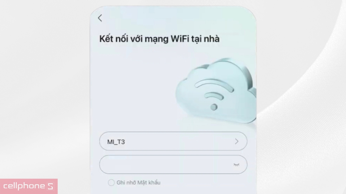 Kết nối Wifi máy hút bụi cầm tay Roborock F25 Ace Pro
