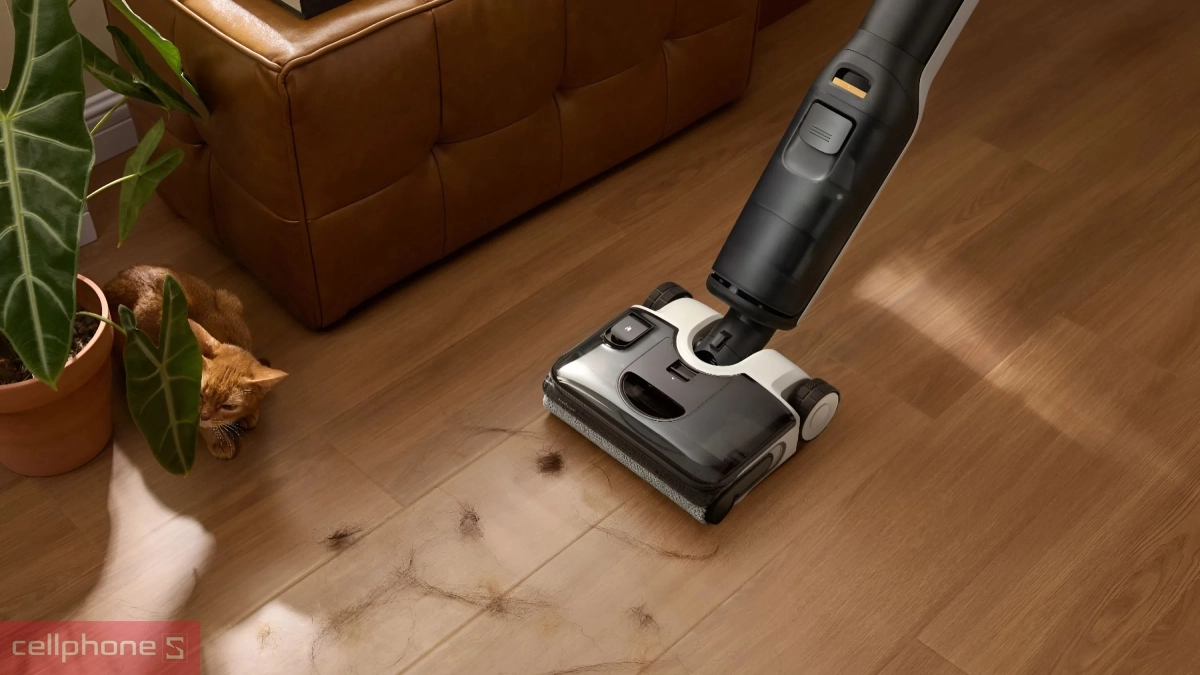 Công nghệ gỡ rối trên máy hút bụi cầm tay Roborock F25 Gen 2