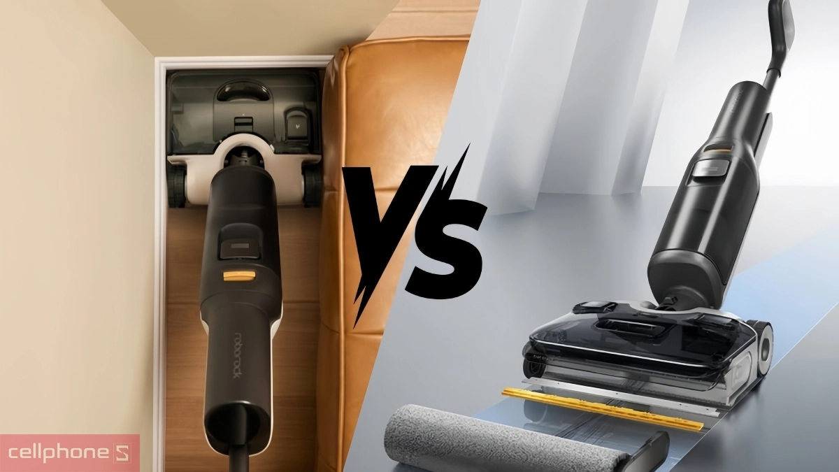 So sánh máy hút bụi cầm tay Roborock F25 Gen 2 với máy hút bụi cầm tay Roborock F25