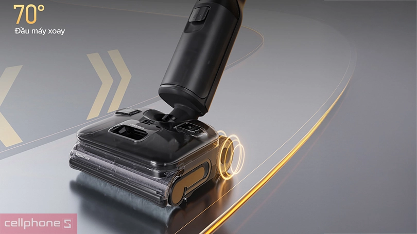 Cảm biến thông minh của máy hút bụi cầm tay Roborock F25 Ultra