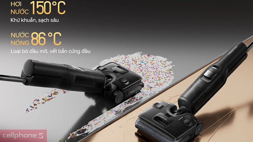 Công nghệ hơi nước kép – Làm sạch và tự vệ sinh chuẩn khử khuẩn