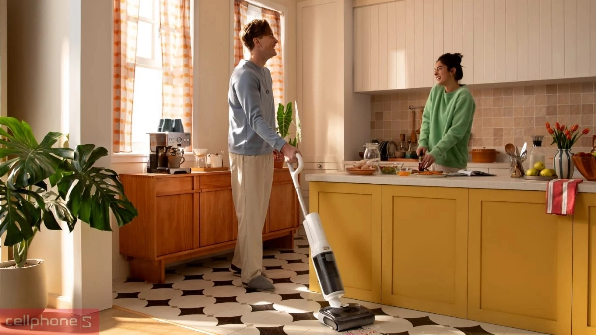 Máy hút bụi lau nhà cầm tay Roborock F25 RT Gen 2 vận hành thông minh