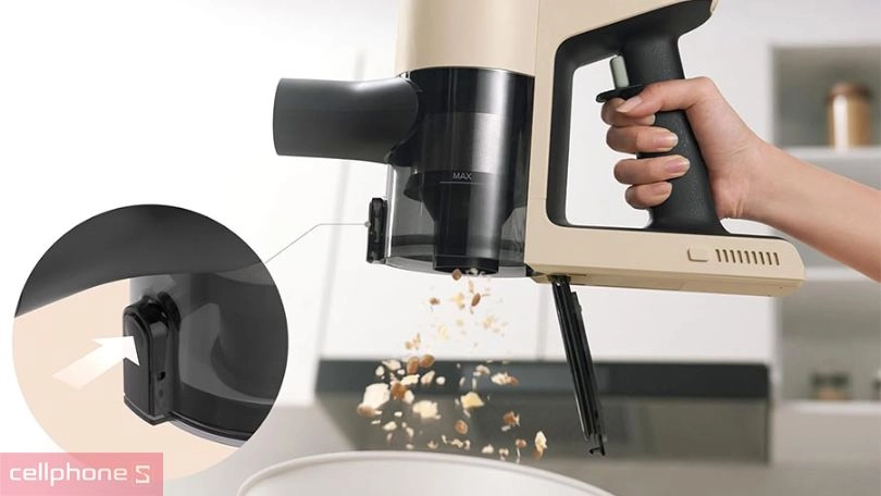 Độ ồn thấp, thời gian sử dụng đến 60 phút