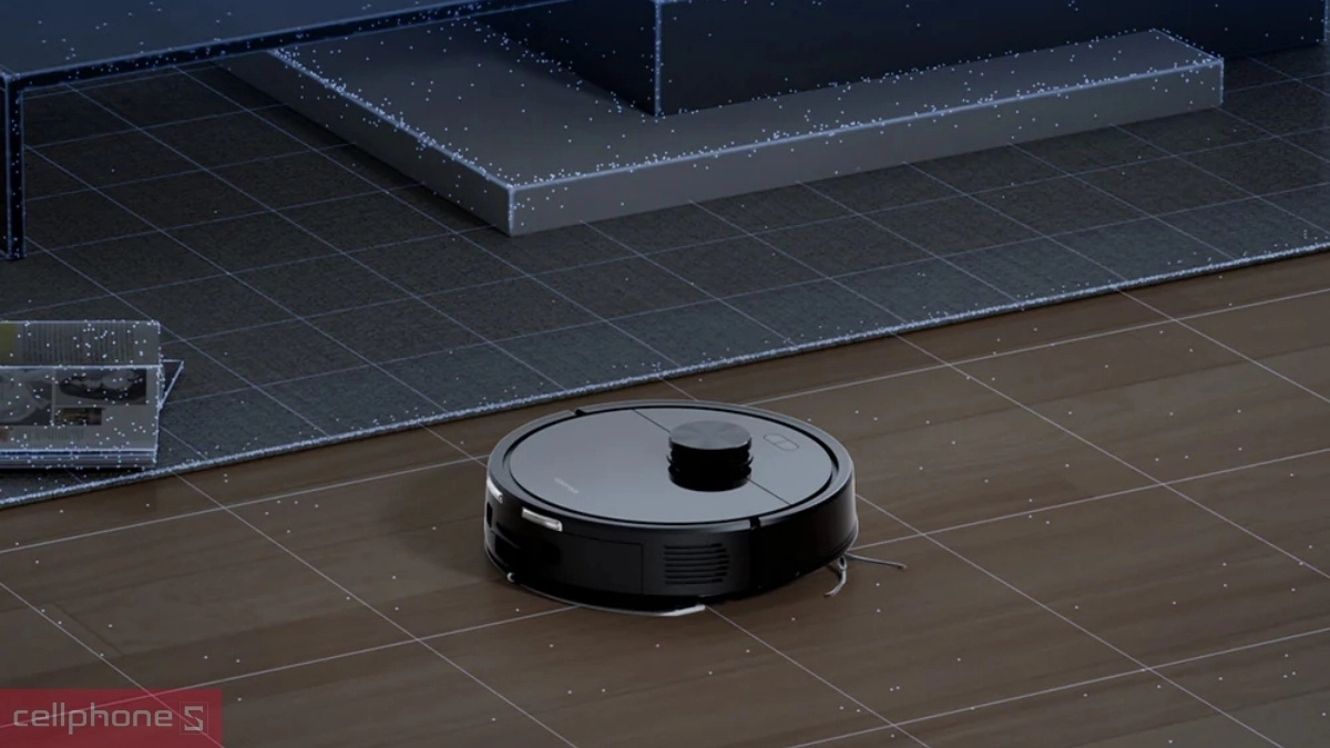 Robot hút bụi Roborock Q7 Pro Max với chổi cao su hạn chế rối tóc
