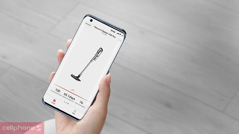 Đầu hút trang bị đèn LED cảm biến