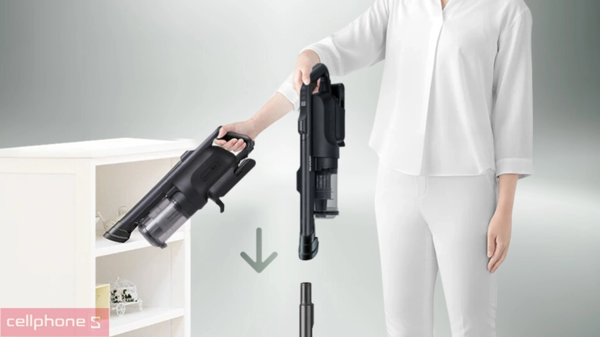 Các tính năng, tiện ích thông minh tích hợp kèm của máy hút bụi cầm tay Sharp EC-SR10-B