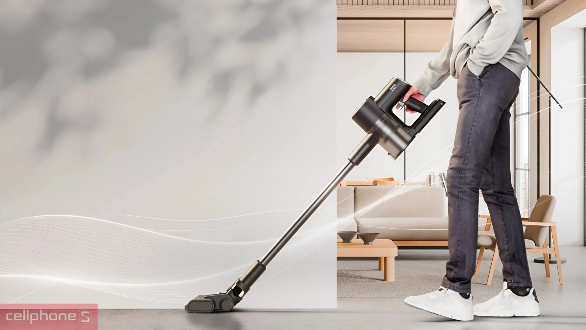 Pin và thời lượng sử dụng của máy hút bụi cầm tay Sharp EC-SV28V-B