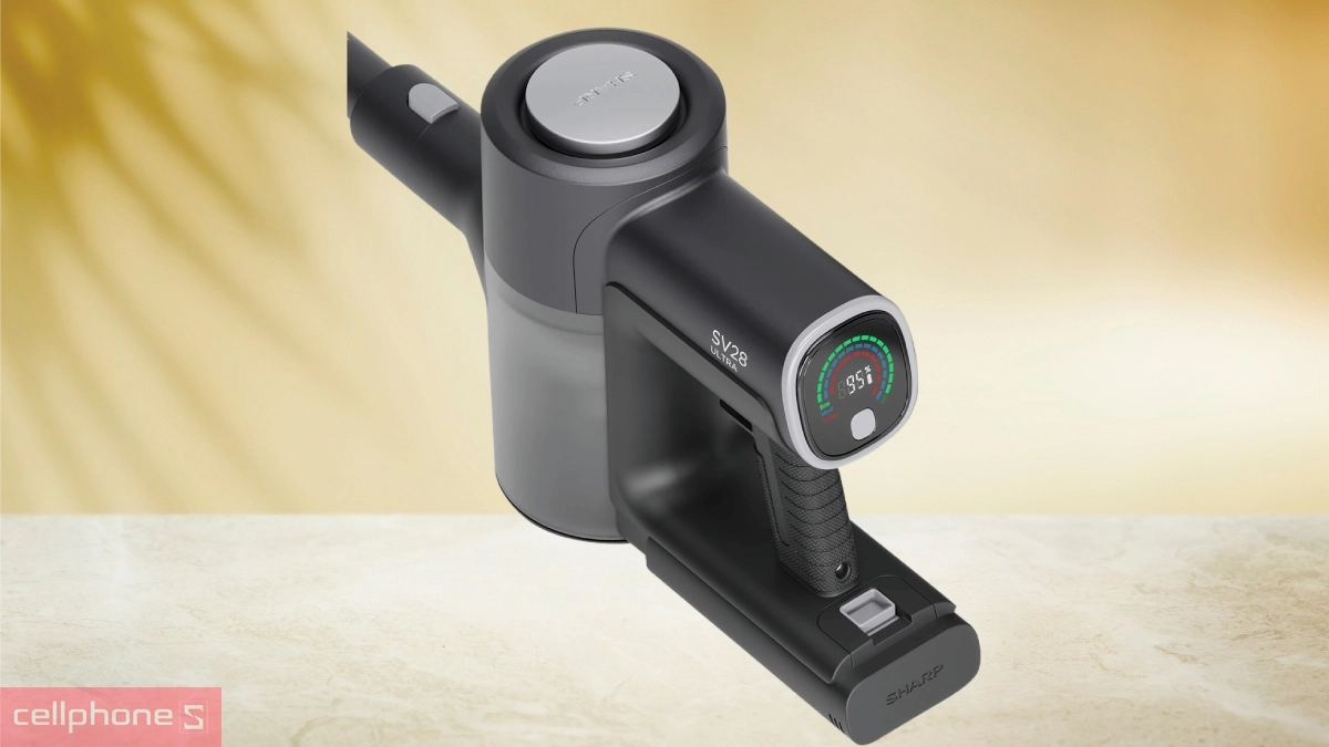 Thiết kế máy hút bụi cầm tay Sharp EC-SV28V-B