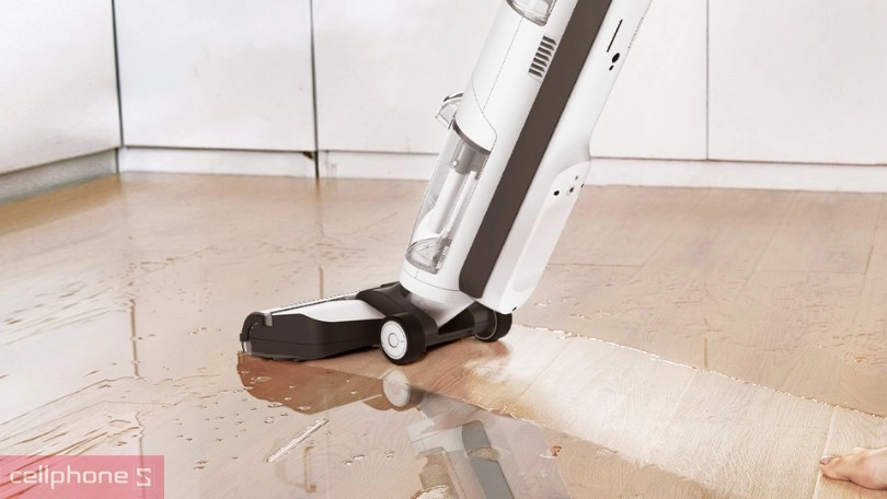 Thiết kế, dung tích của hộp chứa bụi, chứa nước