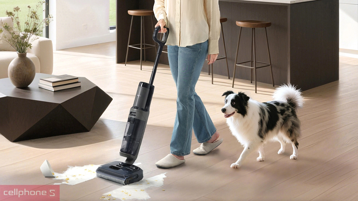 Dung lượng pin Tineco Floor One I6 Stretch Plus