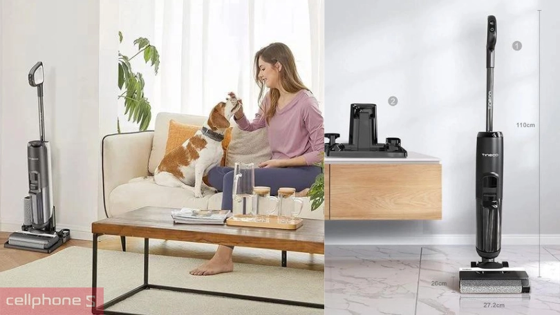 Hướng dẫn dùng máy hút bụi cầm tay Tineco FLOOR ONE S5