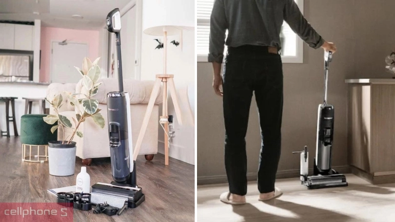 Máy hút bụi Tineco FLOOR ONE S5 - Tích hợp hút bụi lau nhà khô và ướt tiện lợi