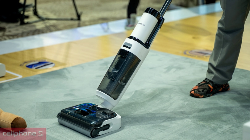 Dung lượng pin của máy hút bụi cầm tay Tineco Floor One S6 Stretch