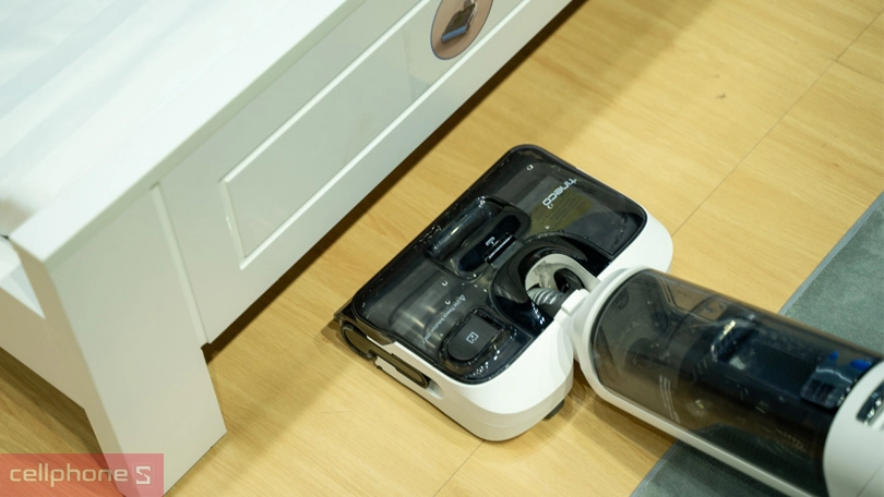 Thân máy, trọng lượng, màu sắc của máy hút bụi cầm tay Tineco Floor One S6 Stretch