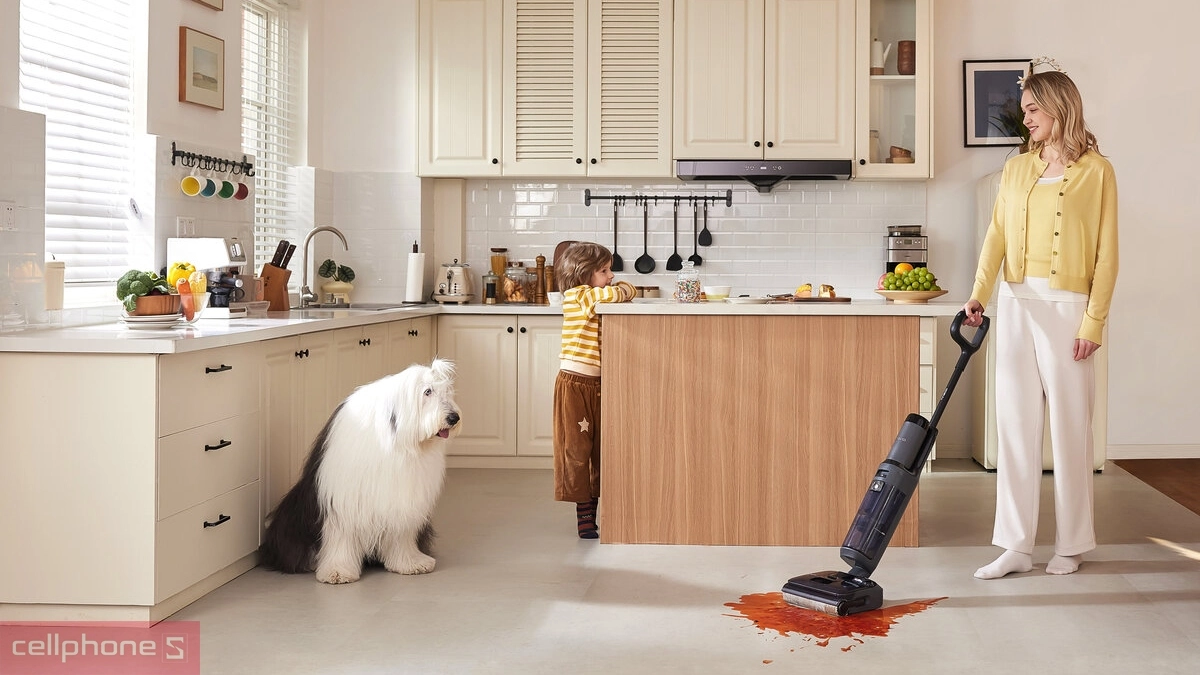 Máy hút bụi cầm tay Tineco Floor One S6 Stretch Extreme – Dọn dẹp sạch sẽ, điều khiển dễ