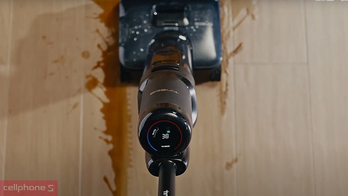 Công nghệ làm sạch hiện đại của máy hút bụi cầm tay Tineco Floor One S7 Stretch Steam