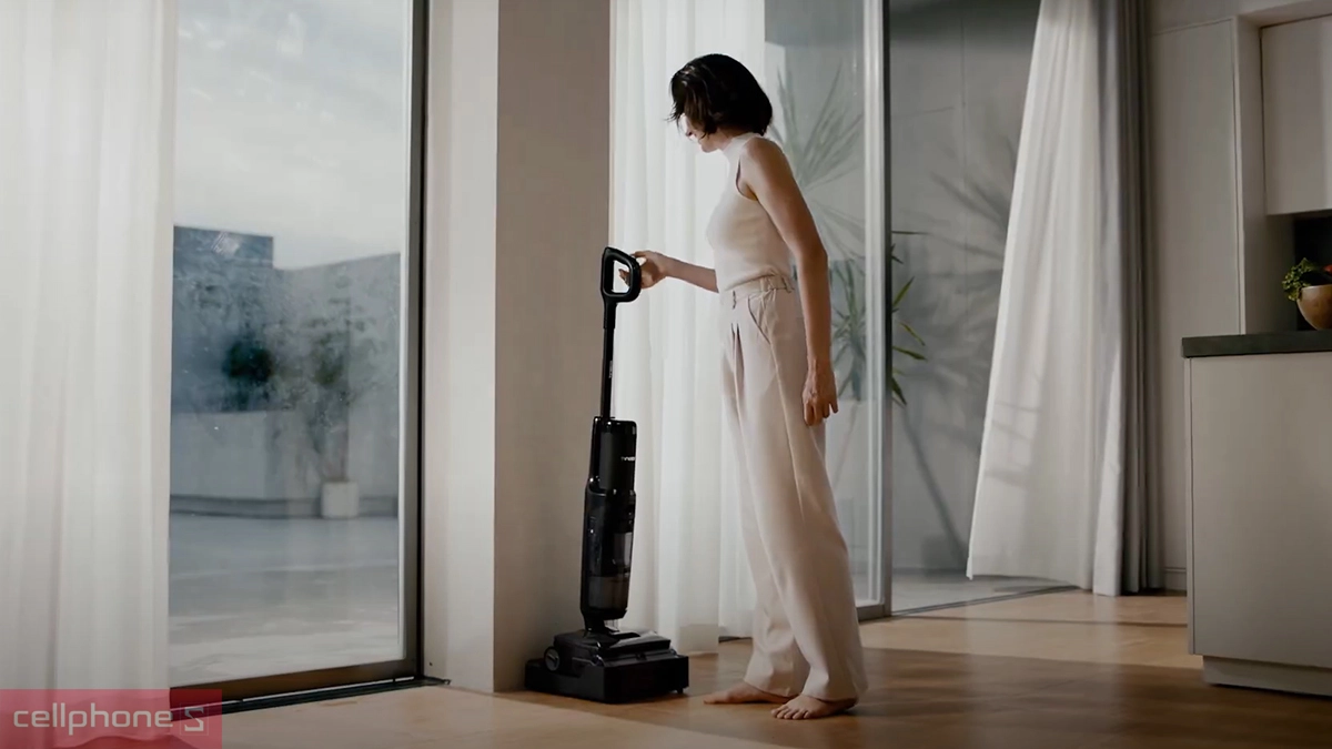 Pin và thời lượng sử dụng của máy hút bụi cầm tay Tineco Floor One S7 Stretch Steam